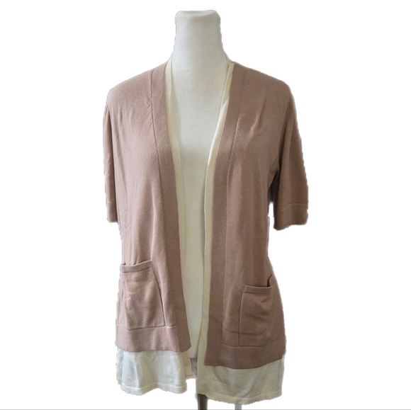 Isaac Mizrahi Sweaters - Isaac Mizrahi Women's Cardigan in Soft Brown